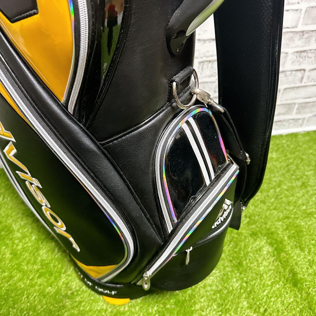 advisor メンズ　 ゴルフバッグ キャディバッグ　6口 良品