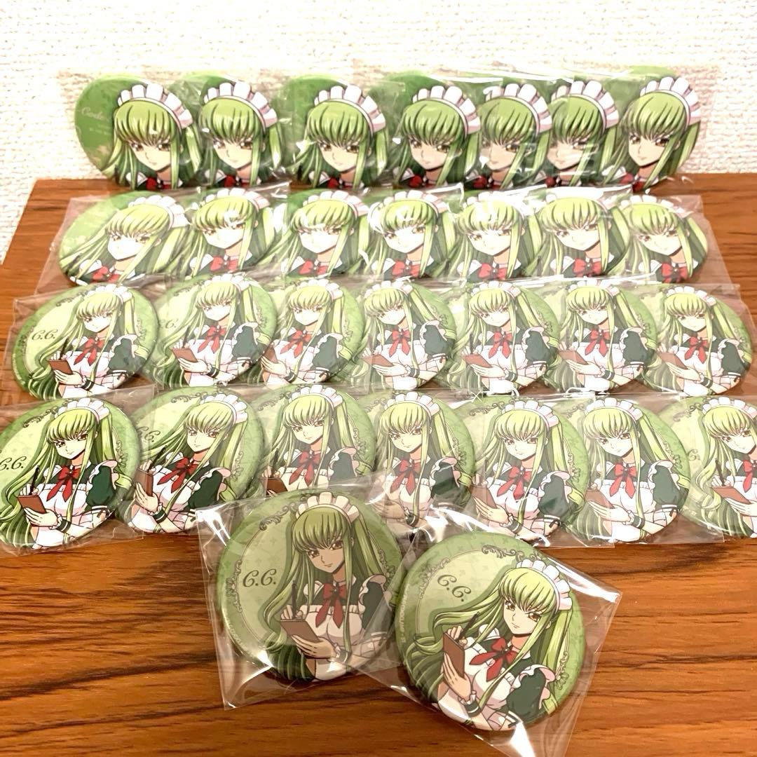 コードギアス エテルノレシ　マルイ トレーディング缶バッジ　C.C 30個