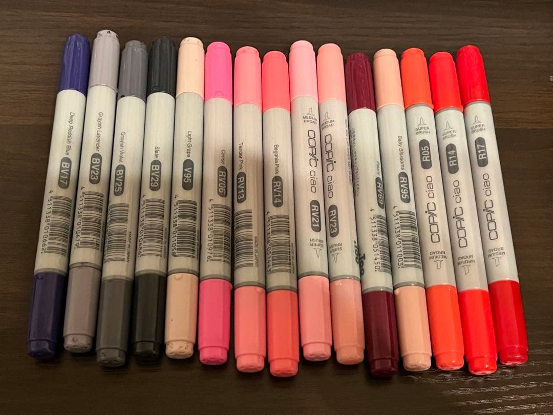 【中古品】コピックスケッチ121本＋チャオ48本＋インク11本まとめ売り＋おまけ