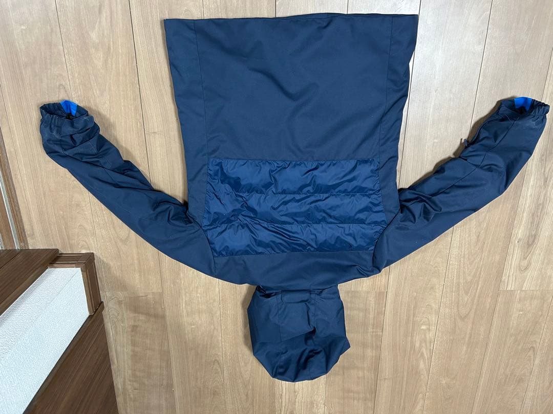 スキーウェアセット ネイビーとミントグリーン