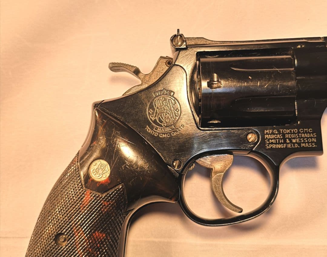 CMC スマイソン357マグナム 4インチ ABS製モデルガン