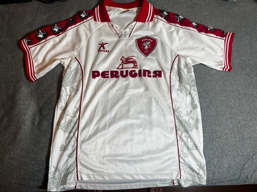 【希少】ペルージャ レプリカユニフォーム Lサイズ イタリア セリエA 当時物