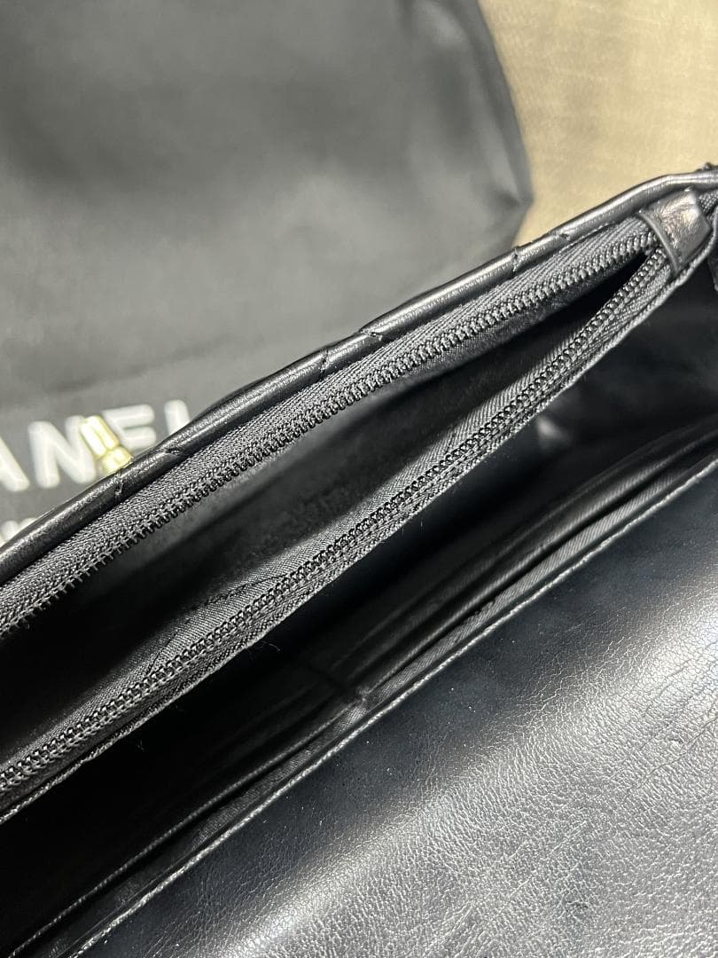 ✨VIP限定 状態良好 ブラック キルティングバッグ