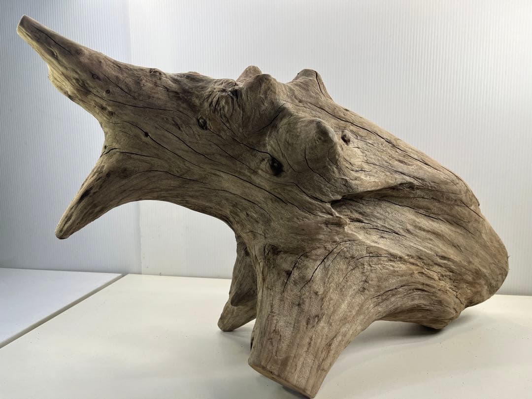 V68特大流木 アク抜き済み流木 爬虫類シェルター 登り木 インテリア 生け花