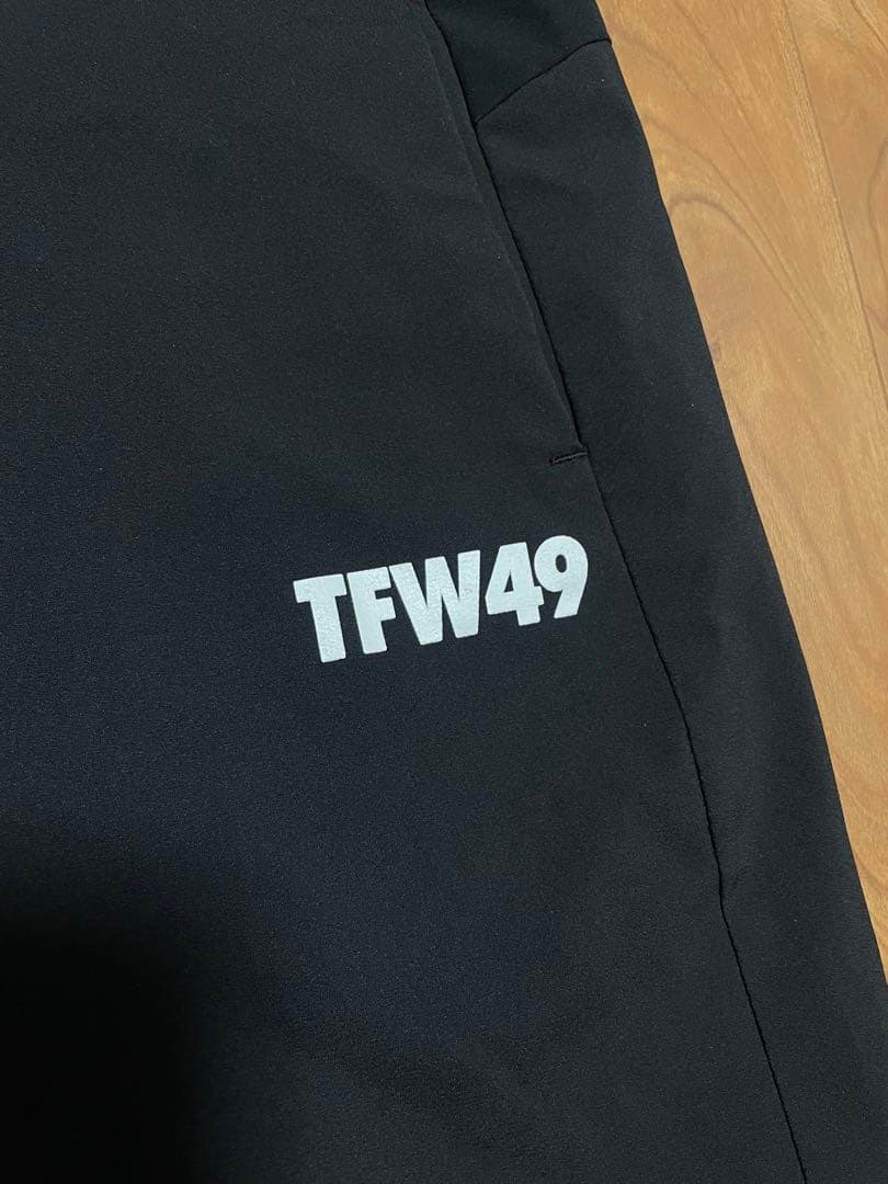 定価3.6万　TFW49 パンツ　ブラック　S ゴルフ junhashimoto