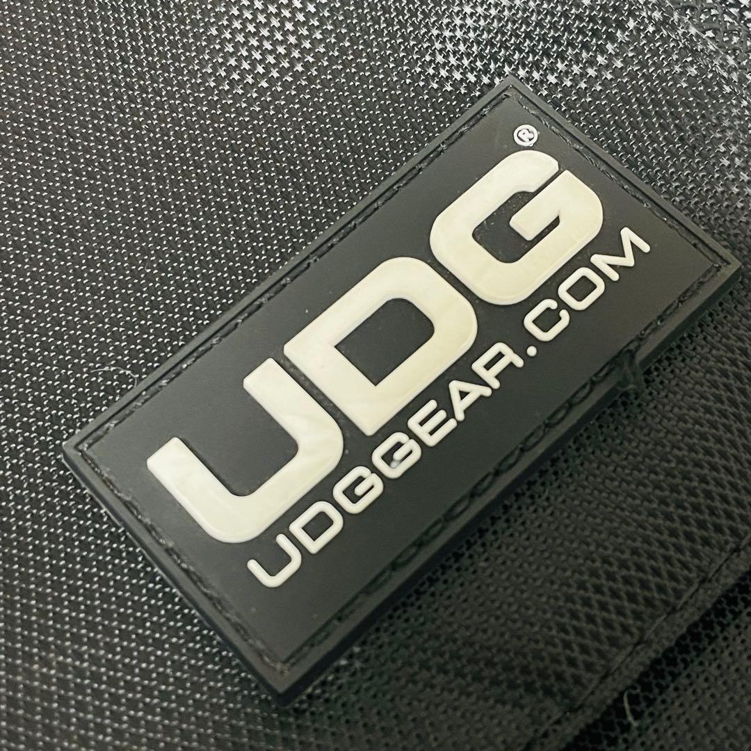 UDGレコードバッグ キャリーカート内蔵 Black インナーOrenge