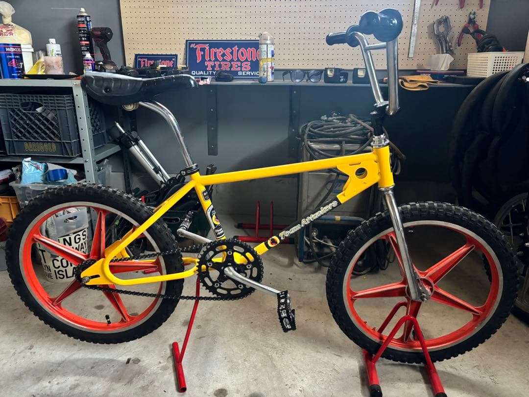 old bmxTeam Attackers monwebcoビンテージ