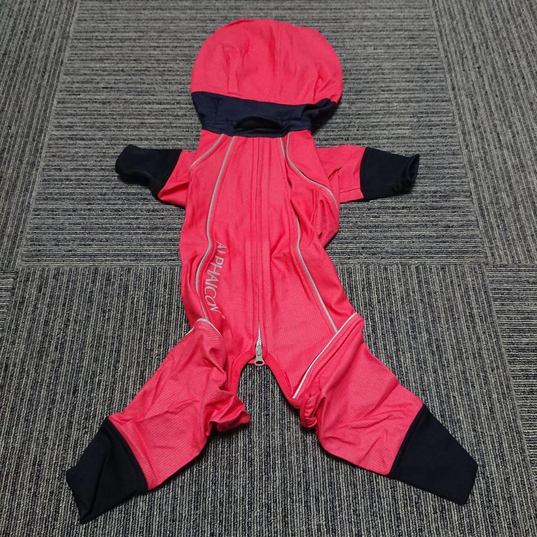 ①MLサイズ ALPHAICON レインドッグガード ピンク