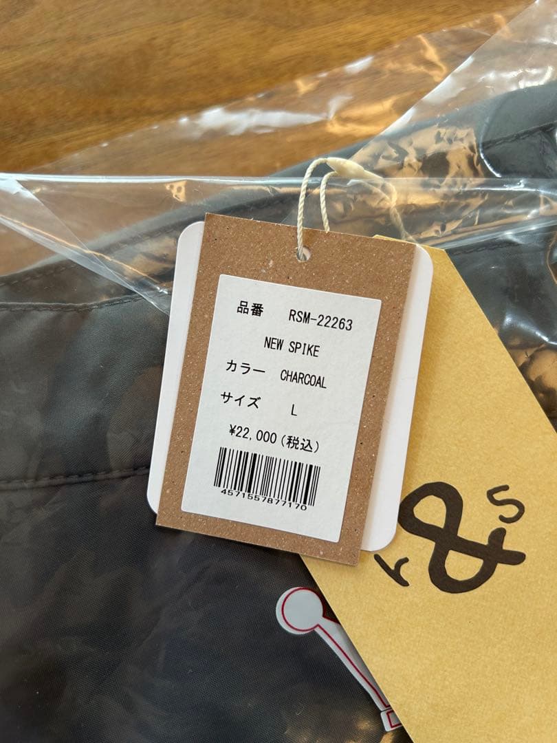 ROUGH AND SWELL グレー ストレートパンツ