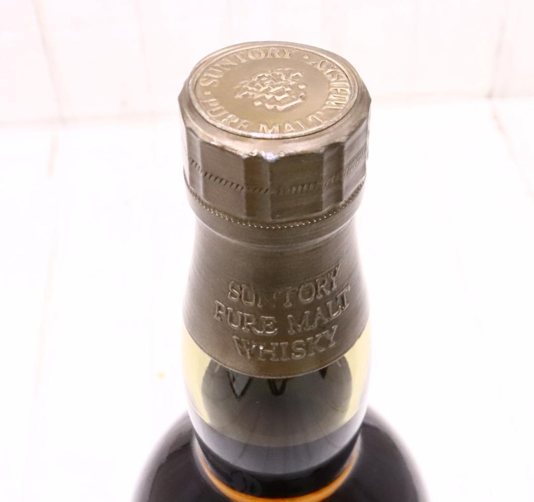 ★未開栓 サントリー ピュアモルト ウィスキー 木桶仕込 1981 750ml