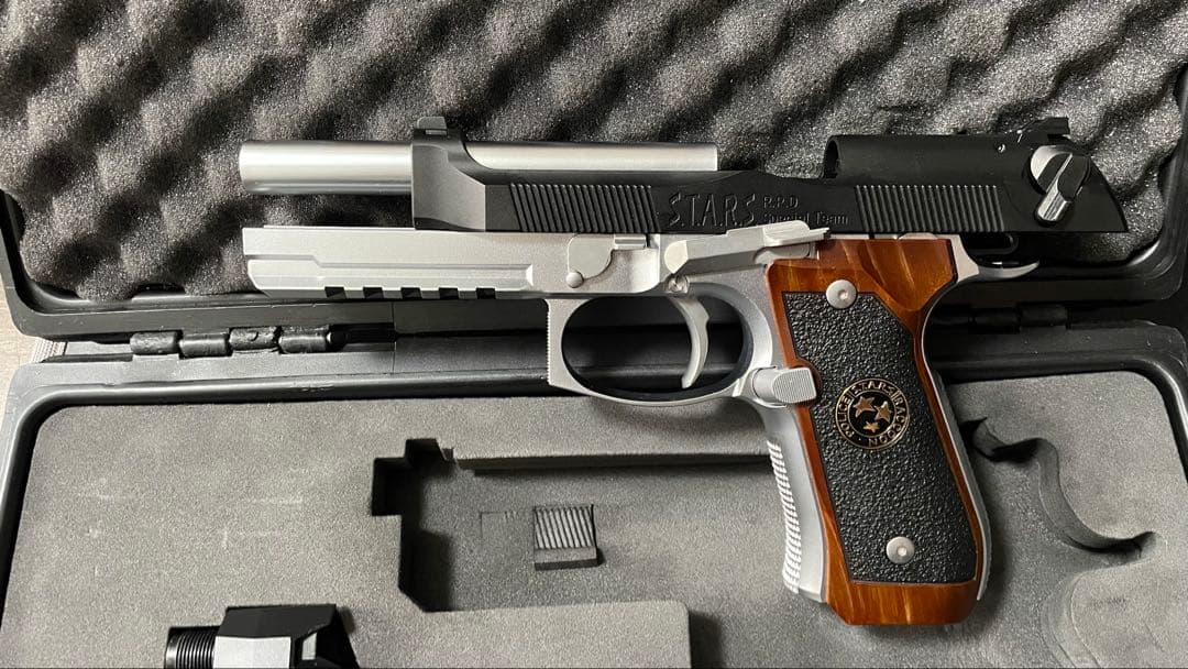 サムライエッジ アルバート.Wモデル バイオハザードガスブローバック