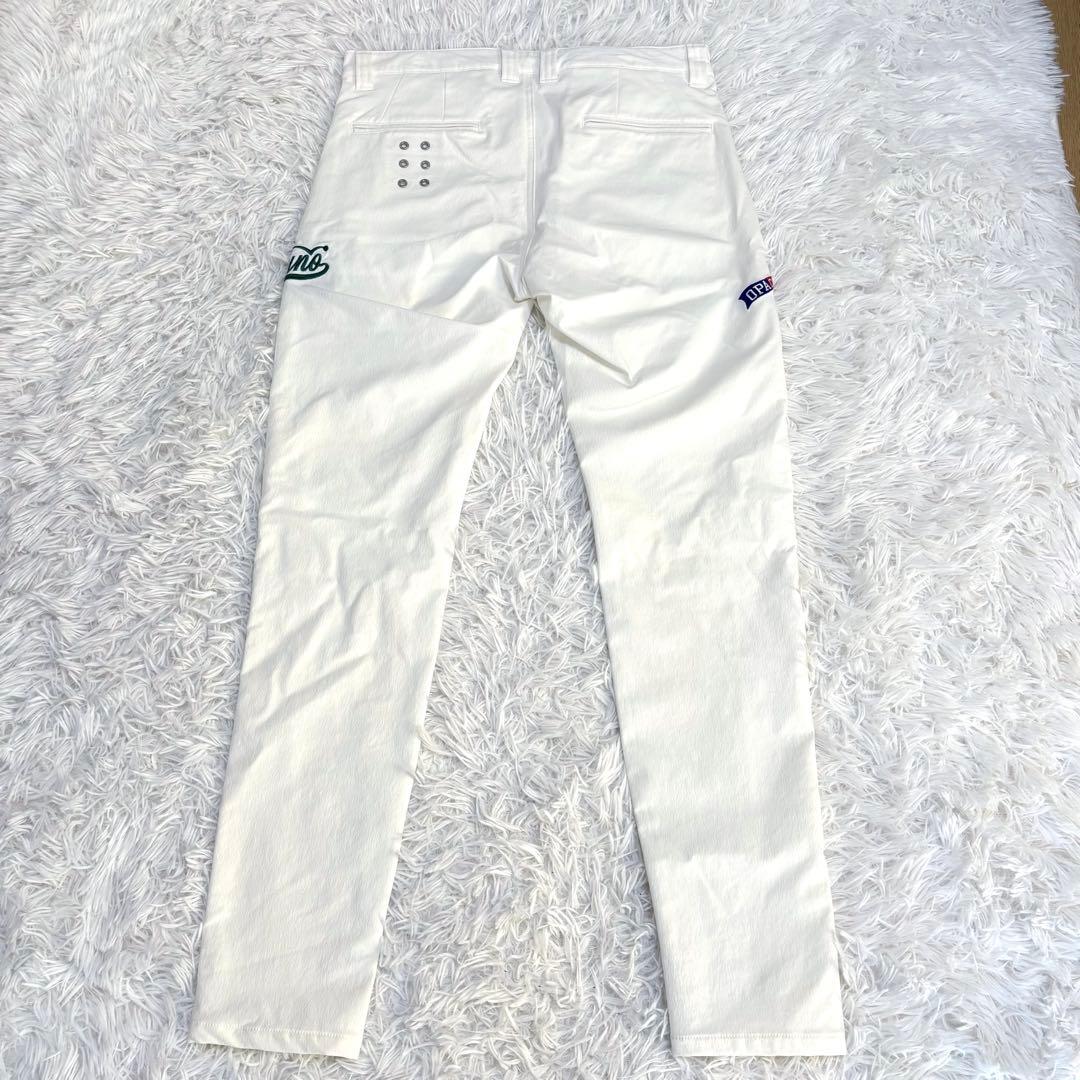 新品 ラッセルノ パンツ ホワイト ナイロン ストレッチ 防風 厚手 スキニー