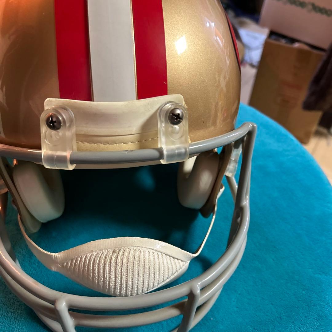 サンフランシスコ49ers ヘルメット ゴールド