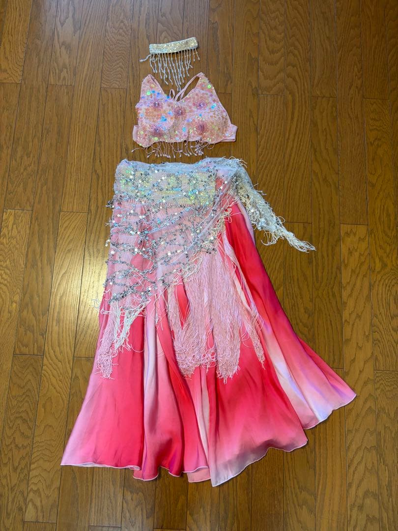 ベリーダンス　衣装　おまけ付き（チョーカー）