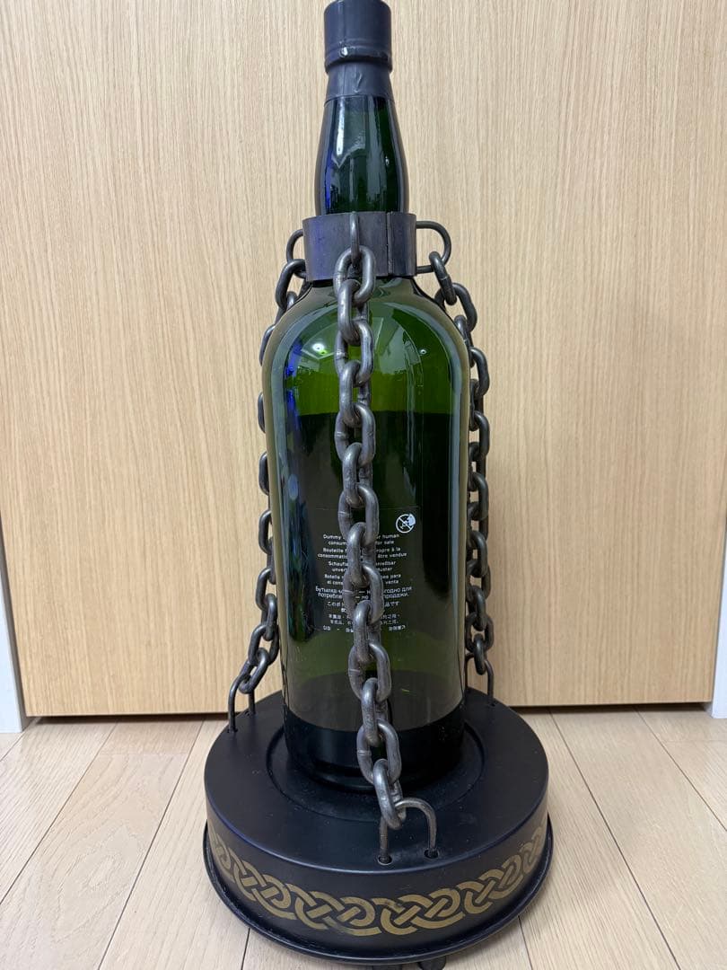 【希少・非売品】アードベッグ ディスプレイ 鎖 置物 空瓶 ARDBEG