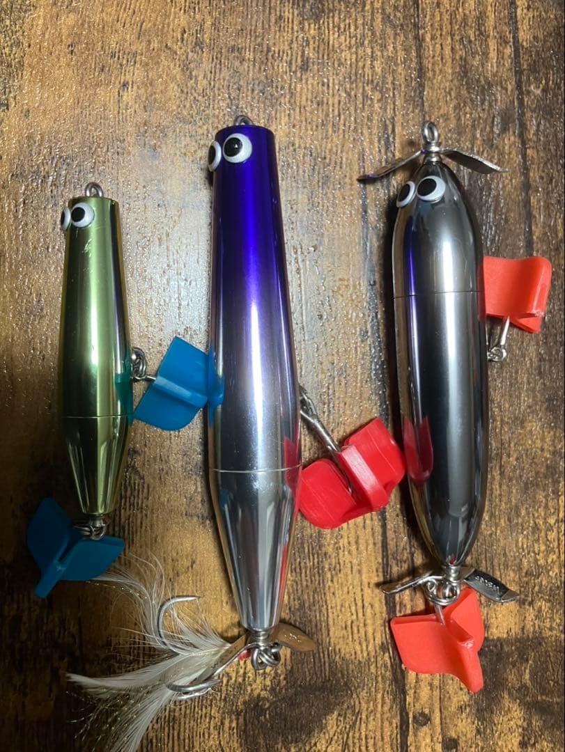 トップウォーター ハードルアー 3種セット