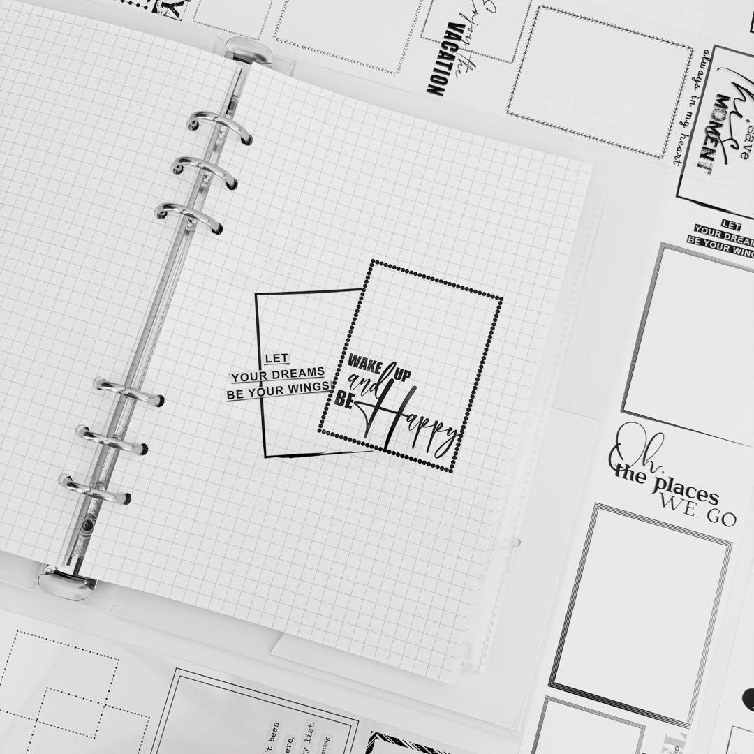 新品　不止辺枠シリーズ　PETマスキングテープ　マステ10m