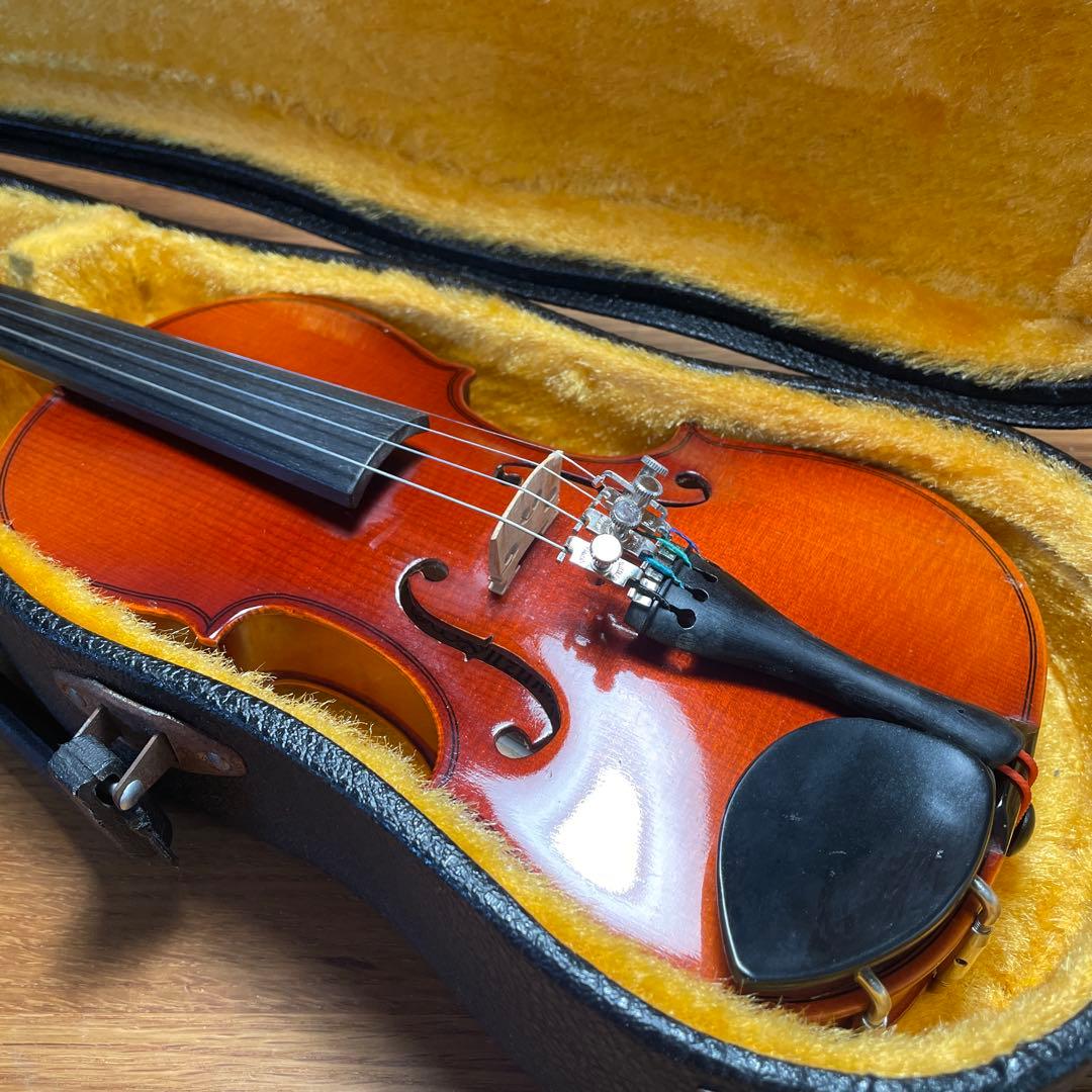 鈴木バイオリン 1/10スケール No.220 美品 suzuki ケース、弓付