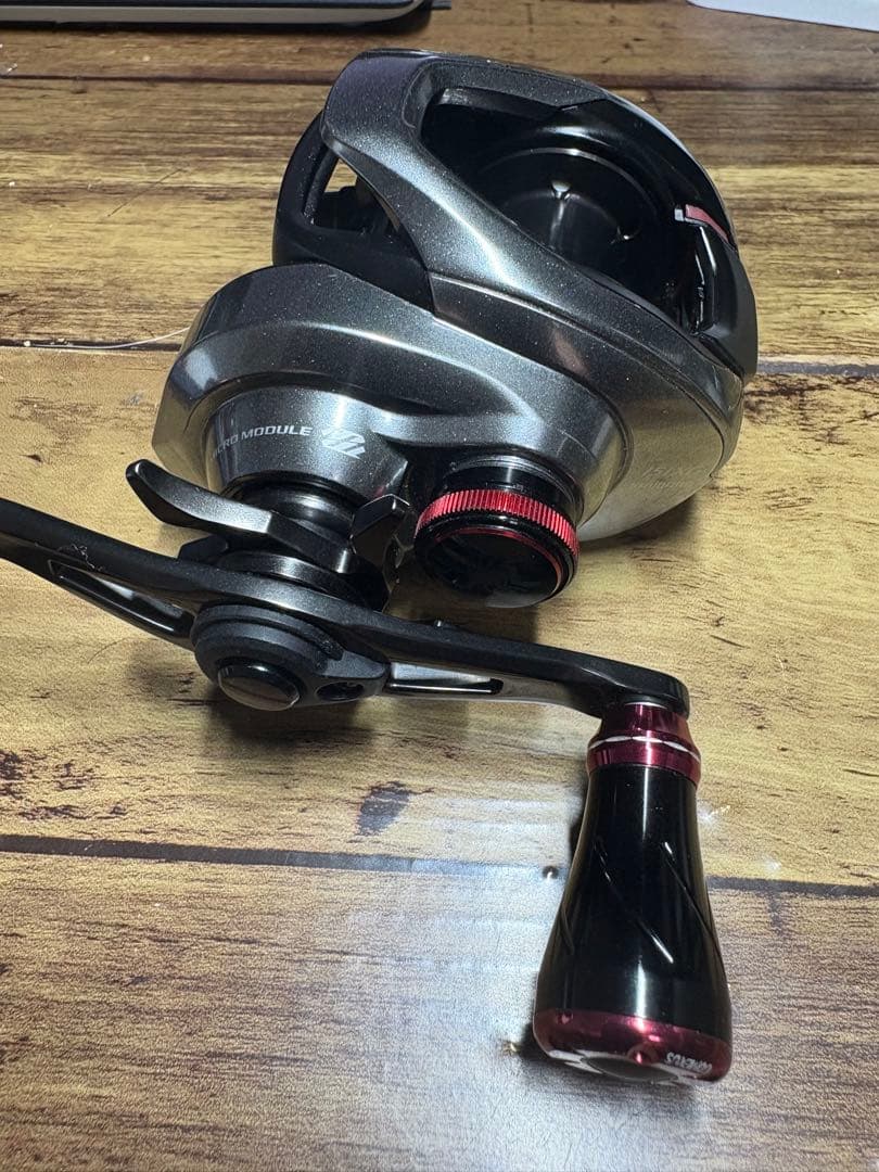 【中古】シマノ 21スコーピオンDC 151XG 左ハンドル ハンドル交換