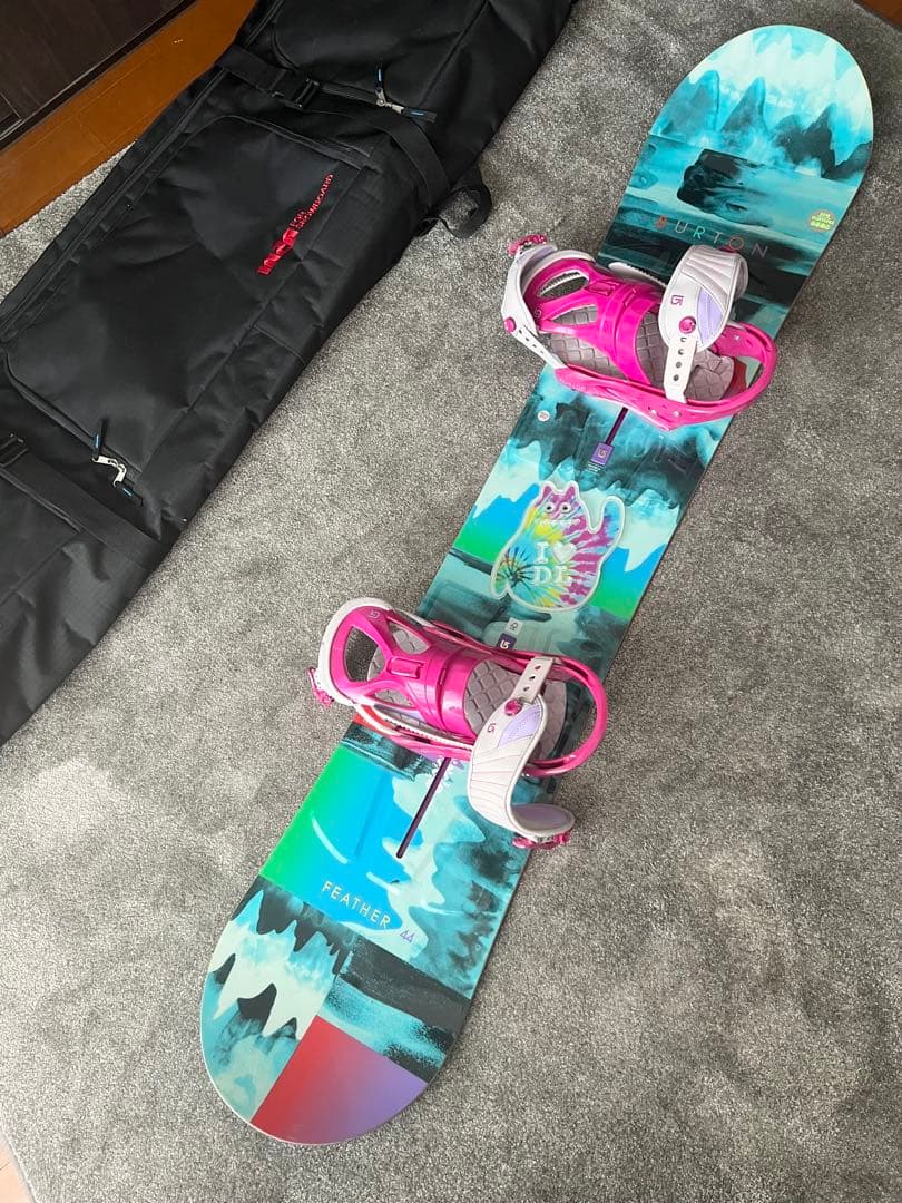 BURTON FEATHER 144 ブーツ 25cm　スノーボード　セット