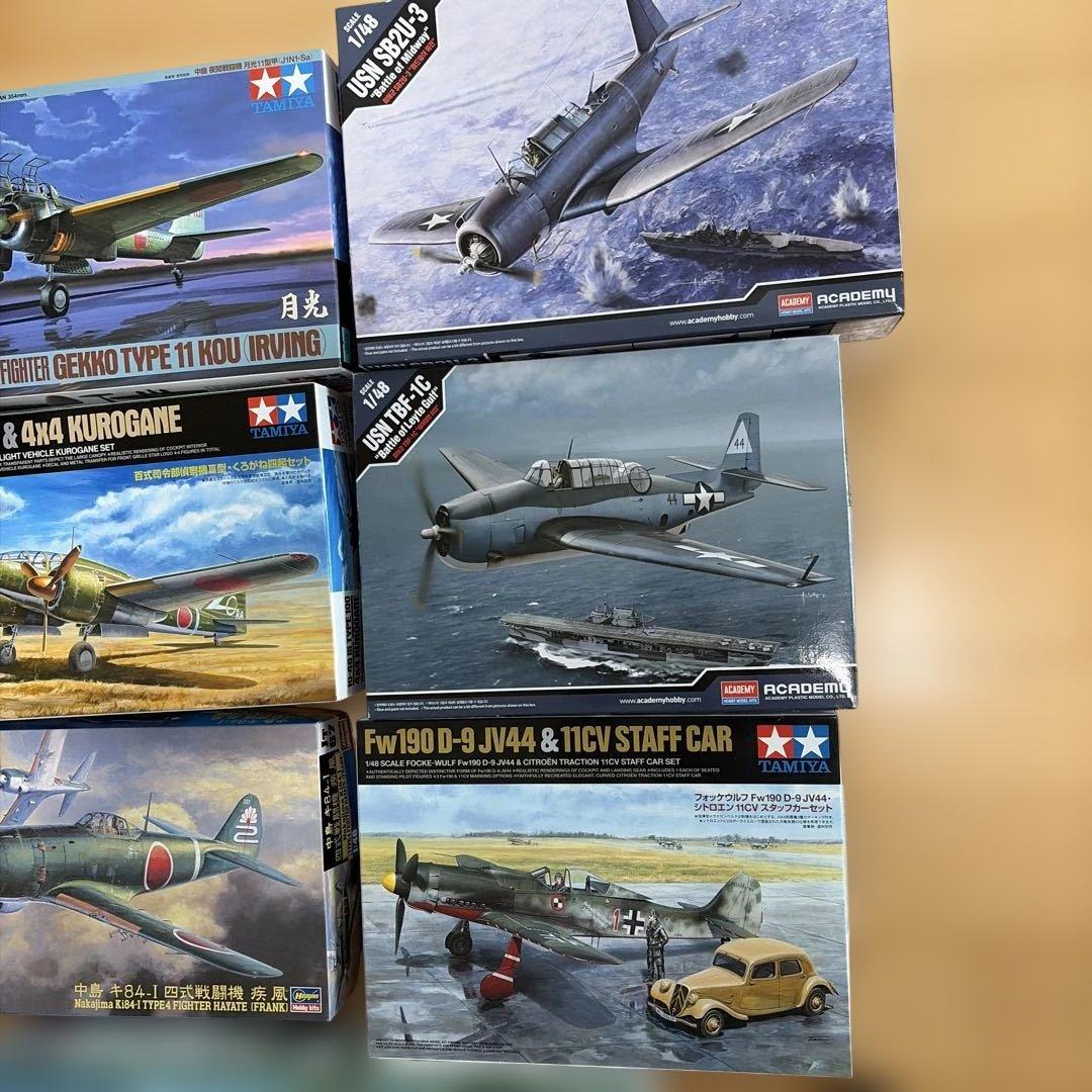 タミヤ他　戦闘機　11機セット