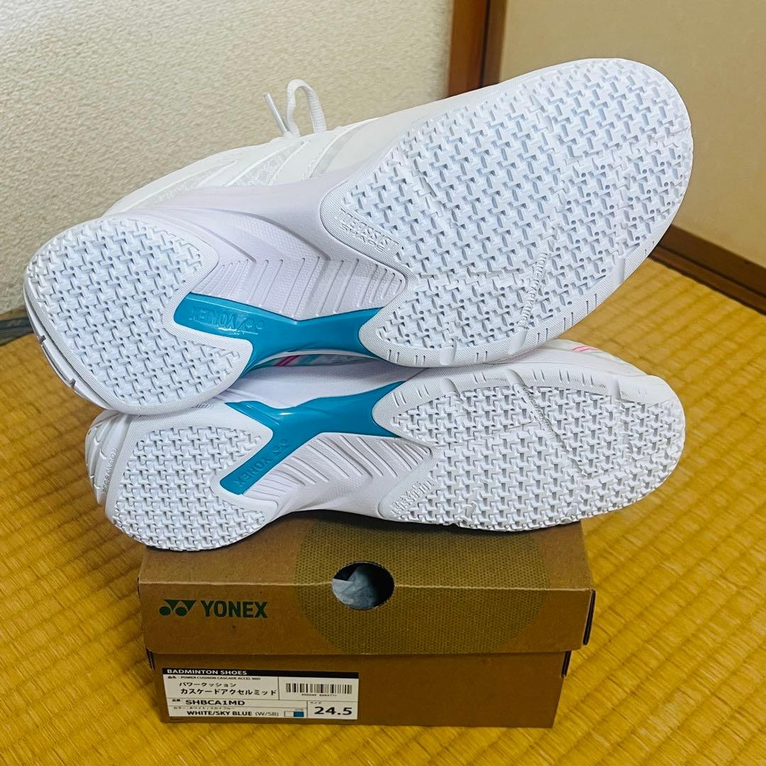 YONEX ヨネックス バドミントン シューズ カスケードアクセルミッド24.5