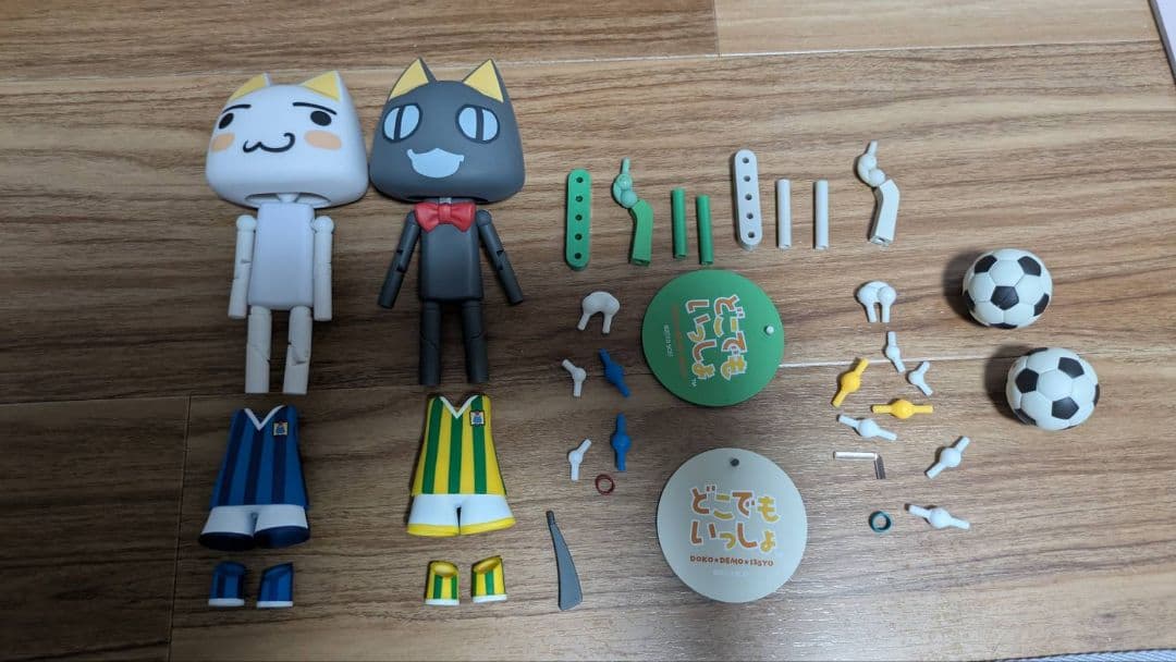 リボルテック どこでもいっしょ トロ クロ サッカー フィギュア