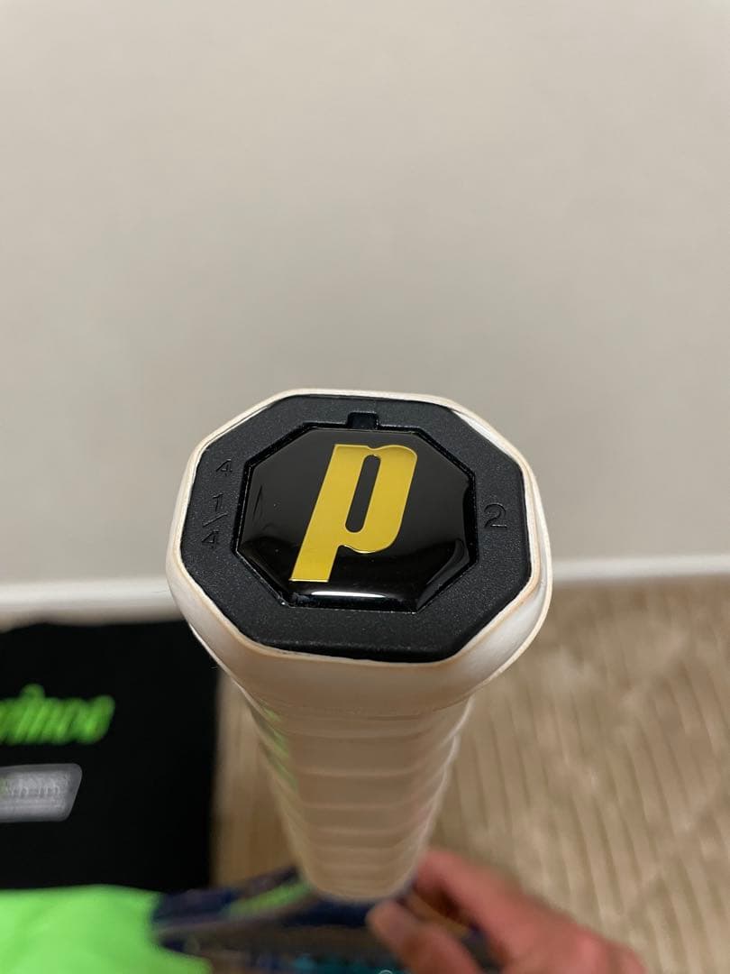 Prince テニスラケット 青 ラケットケース付き