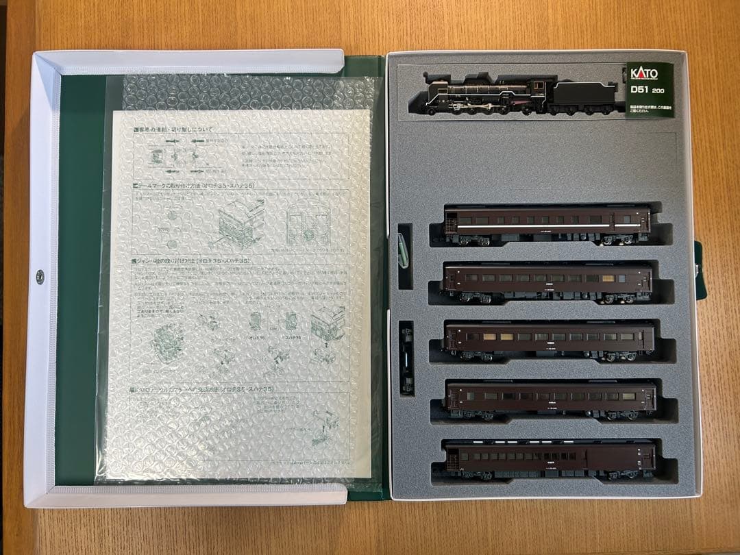 KATO SLやまぐち号 D51 200+35系<SLやまぐち号>6両セット