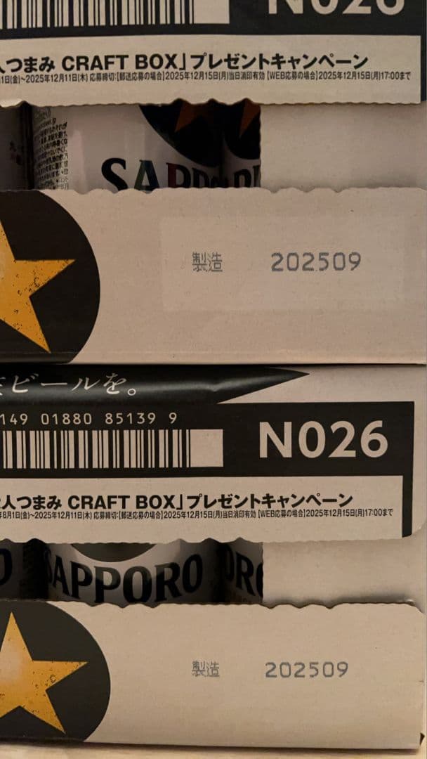 サッポロ　黒ラベル 350ml 2箱セット（計48缶）