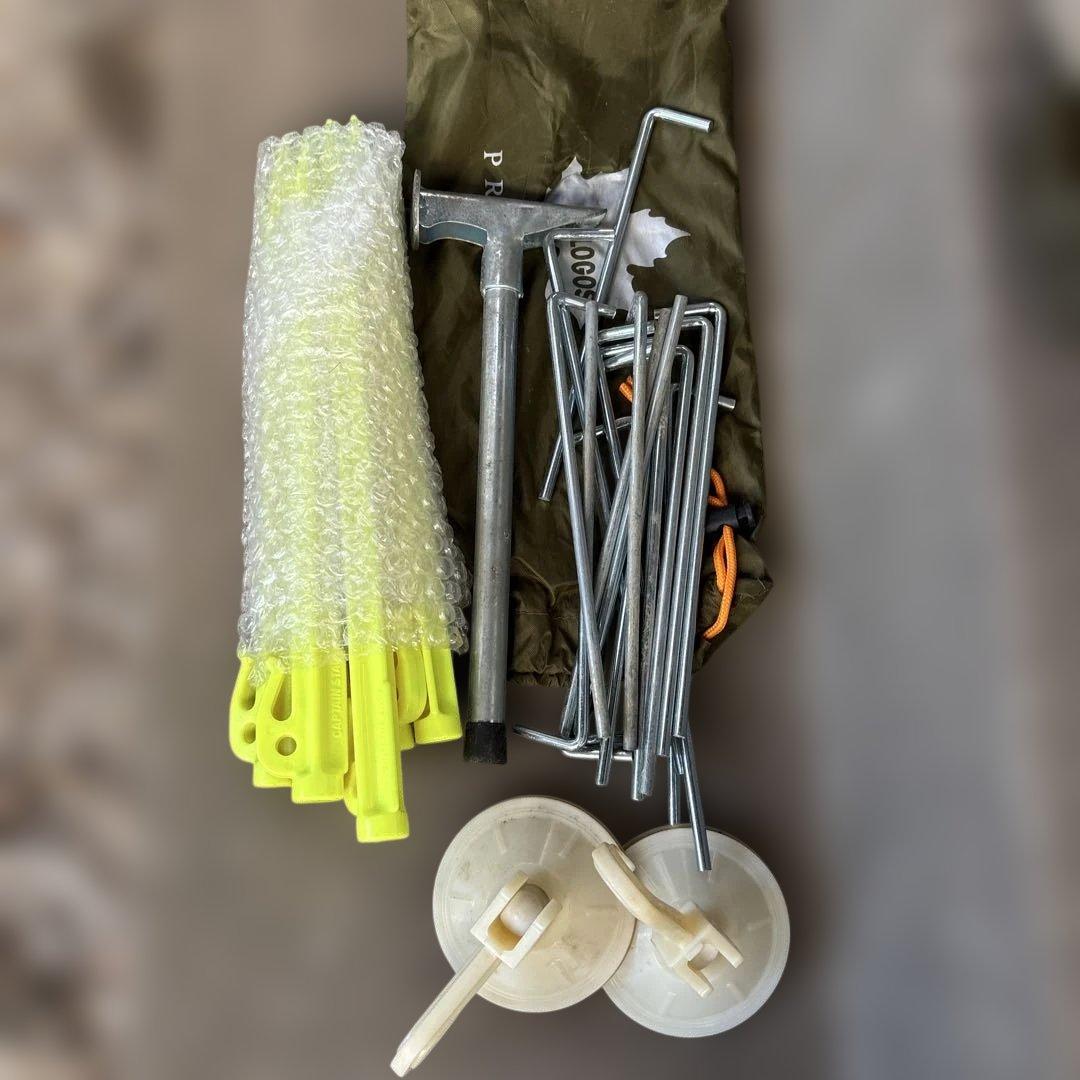 ロゴス プレミアムパネルグレードドゥーブルXL-Nキャンプテント テントシート付