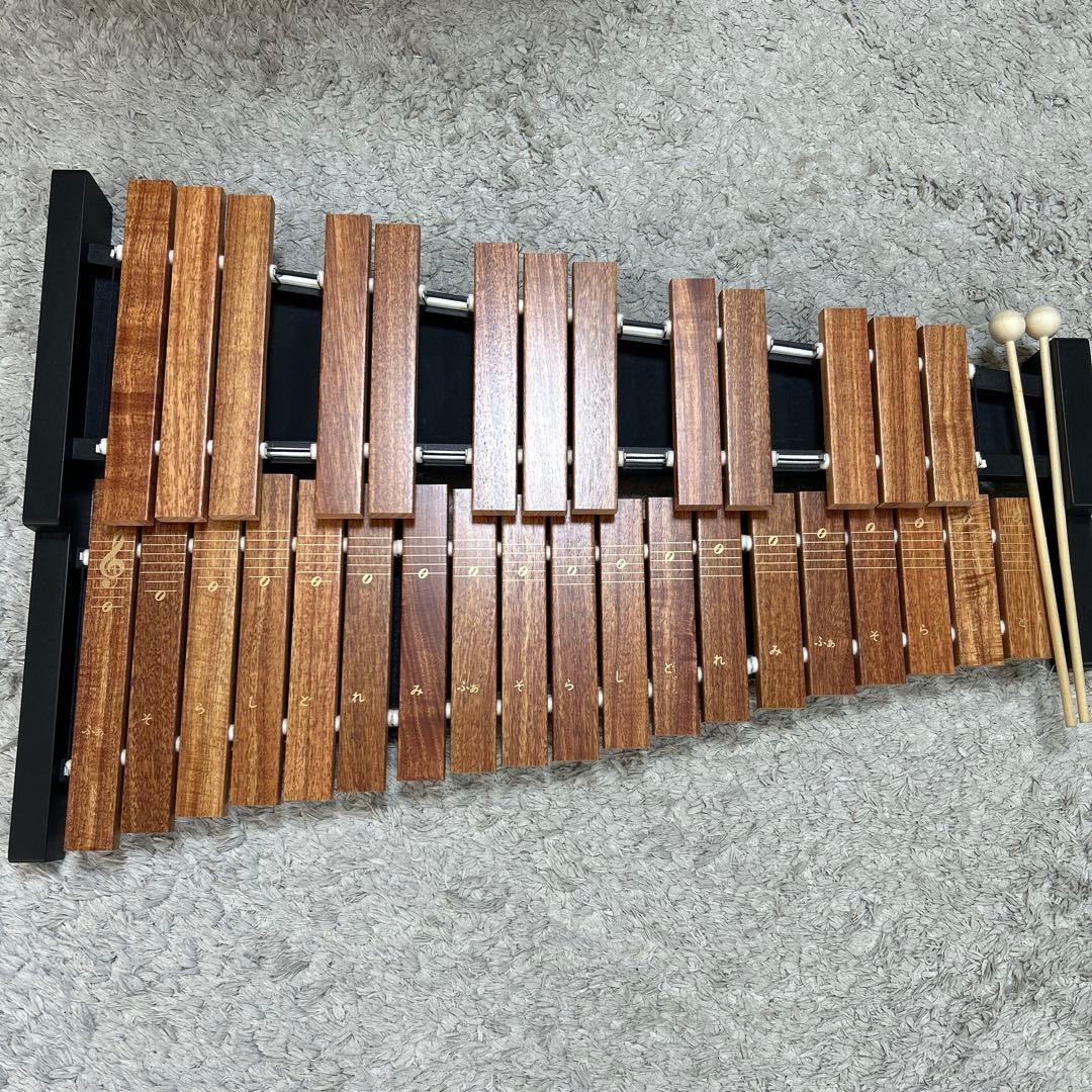 再値下げ⭐️木製シロフォン 2オクターブ マレット付き