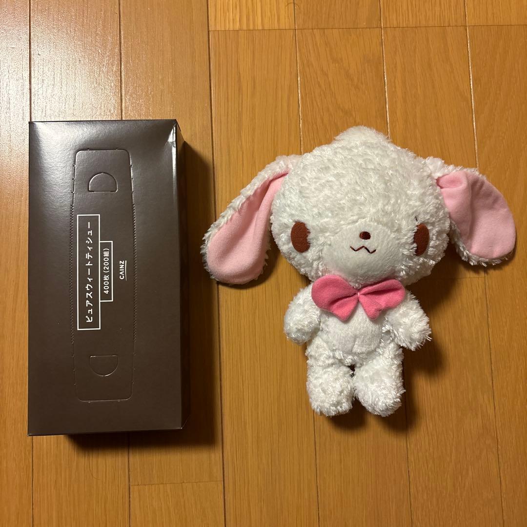 シュガーバニーズ　しろうさ　ぬいぐるみ　希少