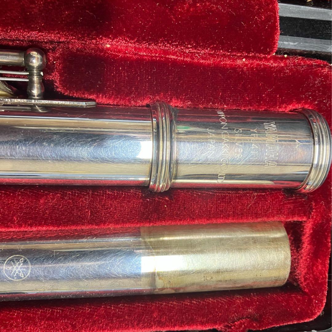 YAMAHA ヤマハ フルート YFL411 銀製 日本製 貴金属商品 絶版品