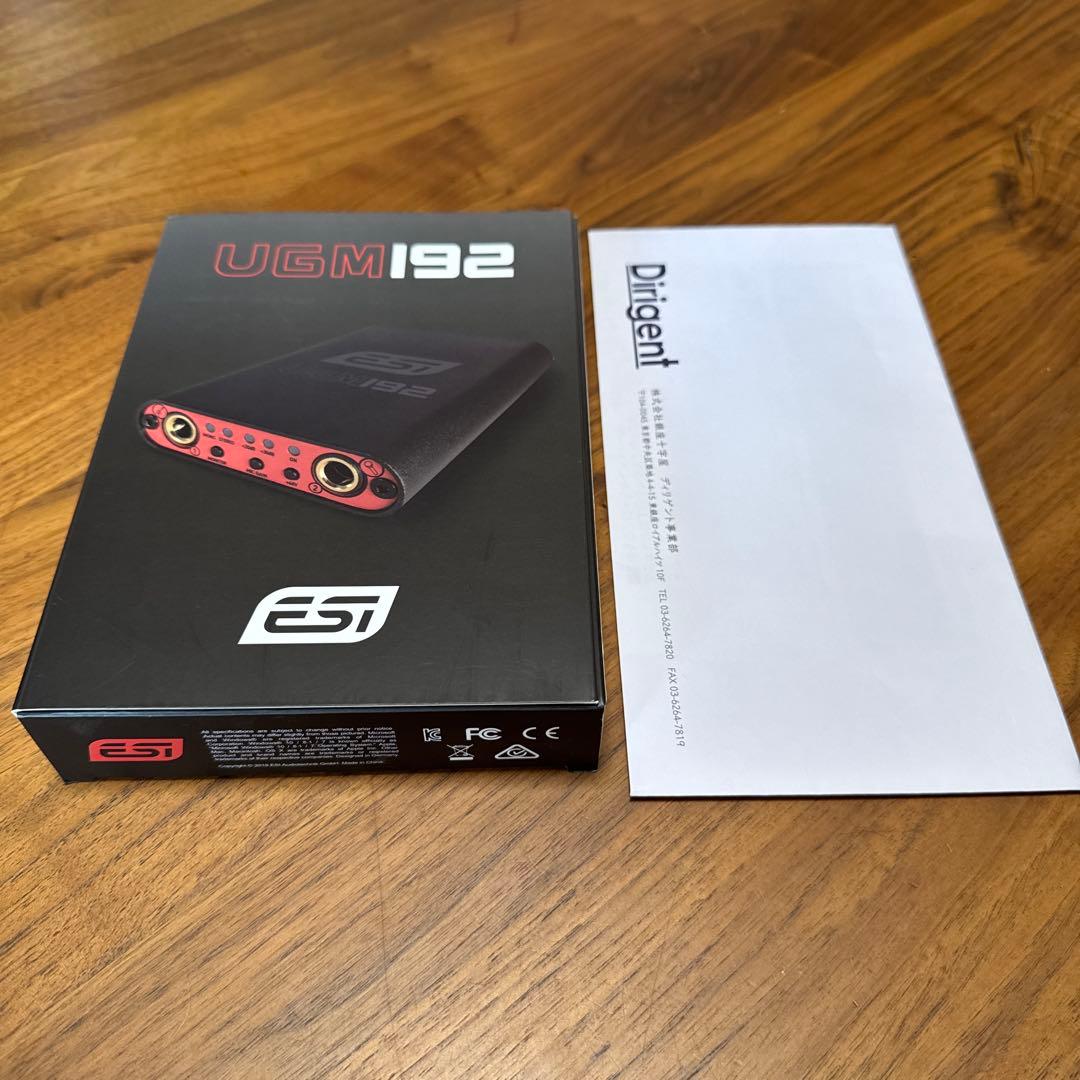 ESI UGM192 オーディオインターフェイス