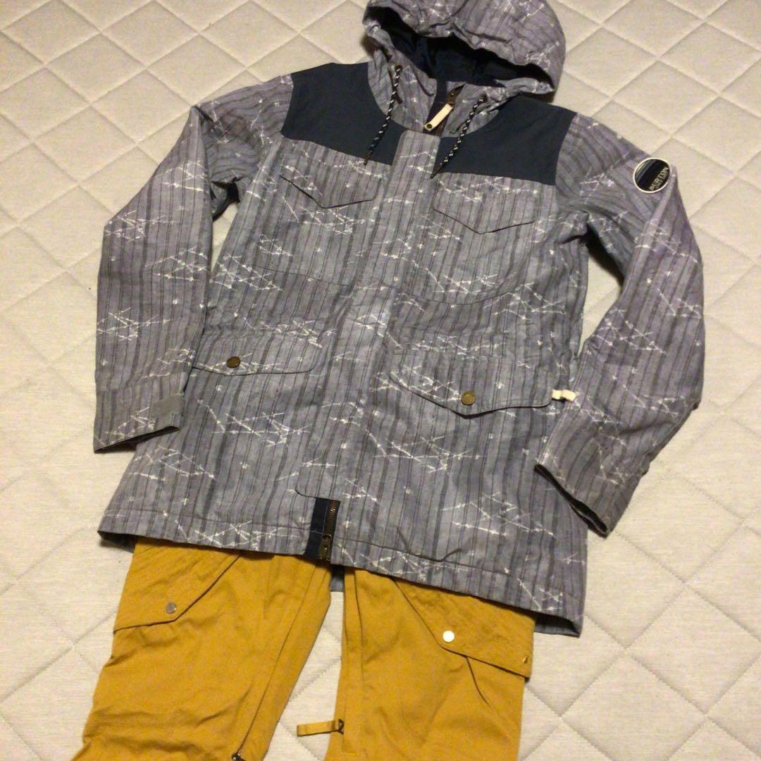 バートン/Burton スキー/スノーボードウェア 上下セット レディース M