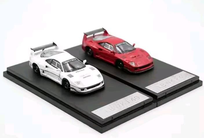 ■1/64【LBWK F40 STREET　WARRIOR】RED➕WHITE