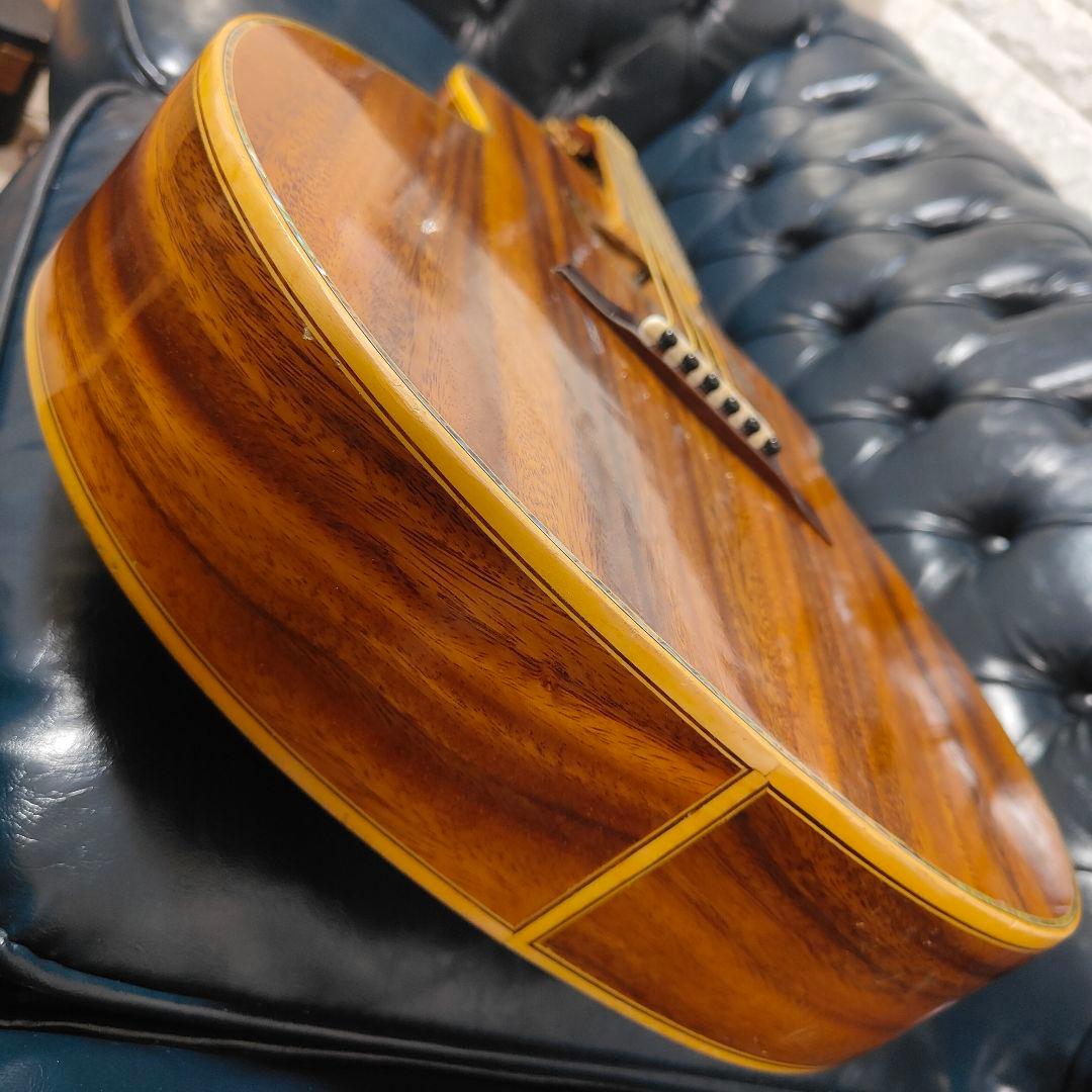 豪華アバロン！オールコア単板 アコースティックギター 龍インレイ フルコア 希少