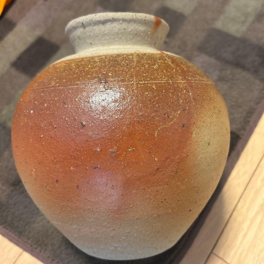 備前焼　松嶋弘作　壺