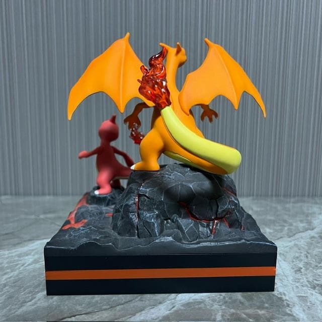 【 新品 】リザードン　リザード　ヒトカゲ　ガレキ　フィギュア　セット