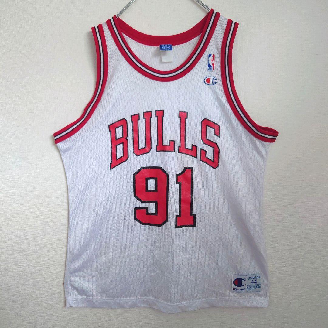古着 NBA 90s Champion デニスロッドマン ブルズ ユニフォーム