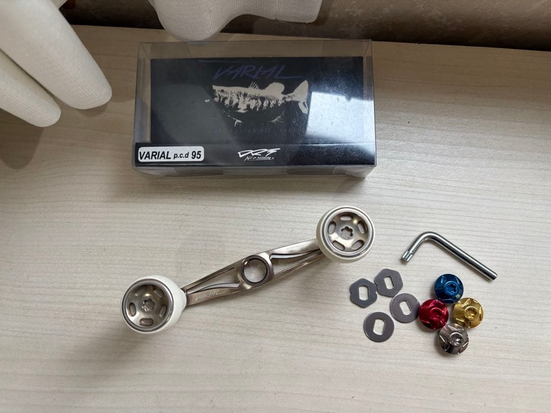 ★☆DRT VARIAL バリアル　ハンドル 95 シルバー　超美品