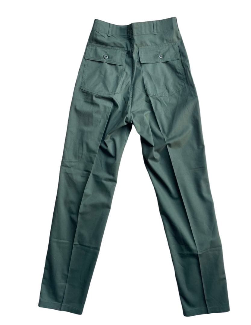 米軍ベイカーパンツ.ユーティリティトラウザースOG-507サイズ32×35