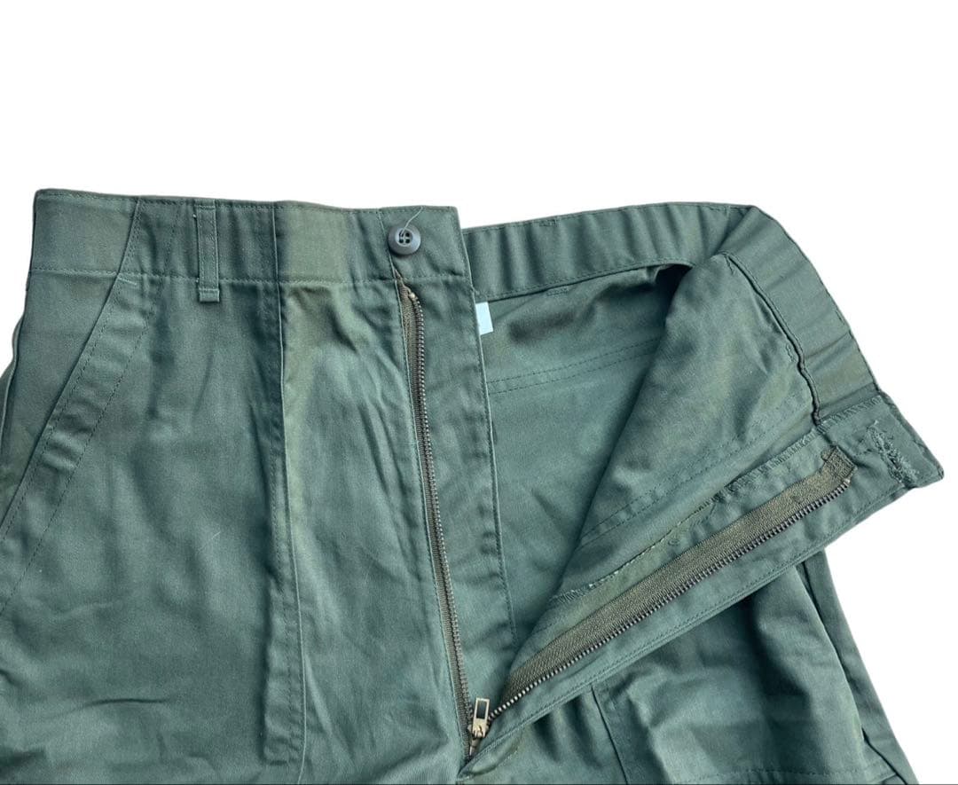 米軍ベイカーパンツ.ユーティリティトラウザースOG-507サイズ32×35