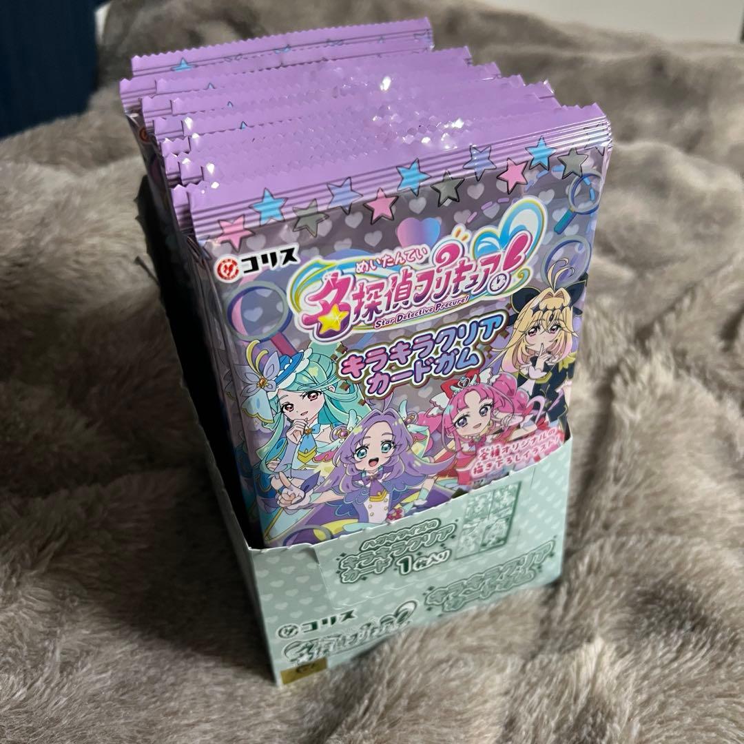 名探偵プリキュア キラキラクリアカードガム 15枚入 BOX