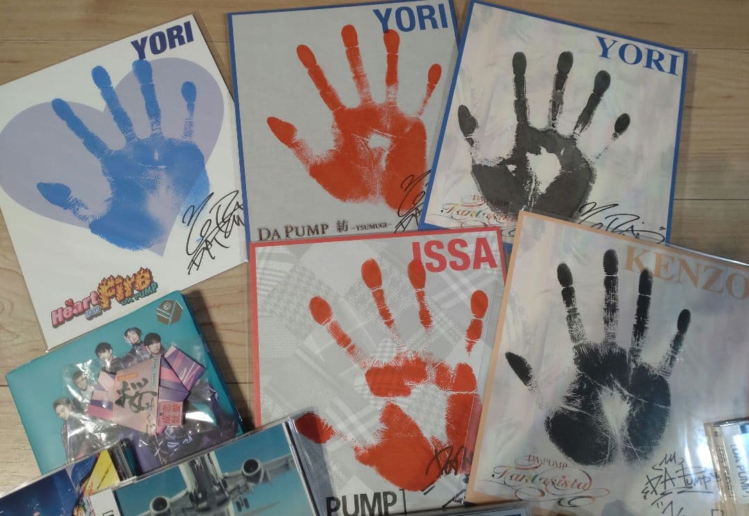 DA PUMP グッズセット 手形　CD　DVD ブルーレイ　ライブＴシャツ