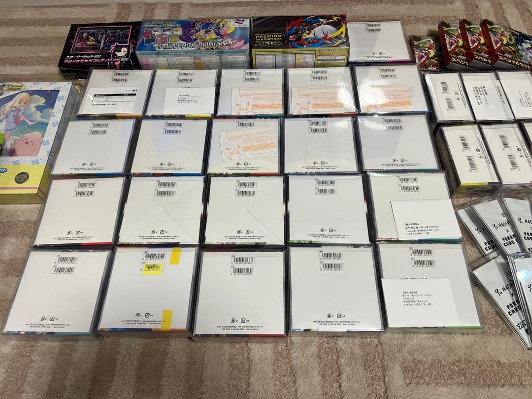 ニ*ラ様 引退品　ポケモンカードゲーム 新品未開封シュリンク付きBOX ローダー