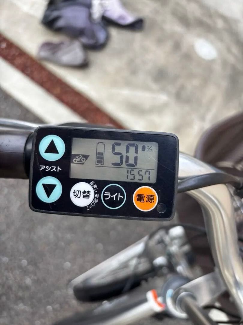 YAMAHA電動アシスト自転車 26インチ スマホホルダー付き　送料込み