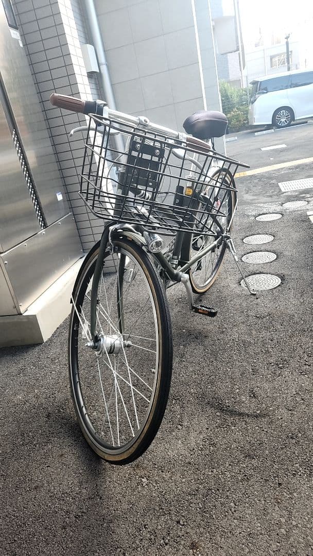 マークローザ　7S　専用かご付き　二重ロック　クロスバイク