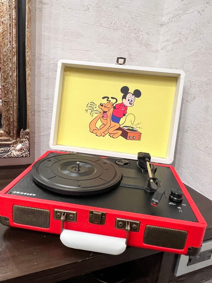 Crosley Mickey Mouse Cruiser ターンテーブル　限定